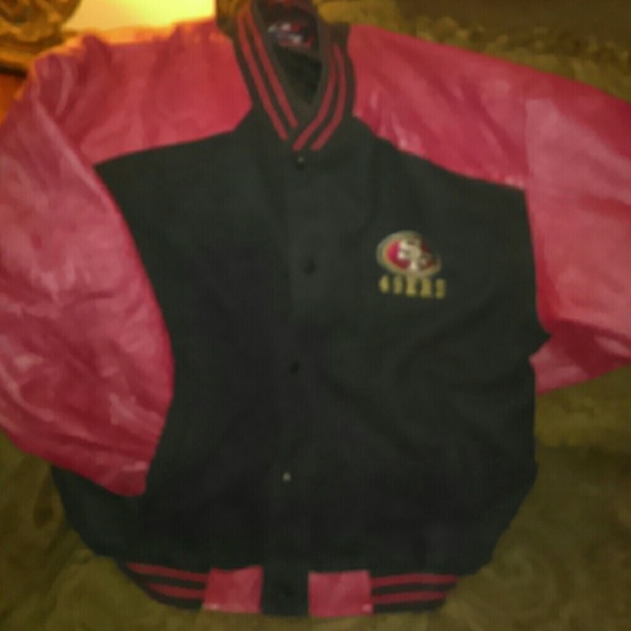 49ETA men's leather jacket