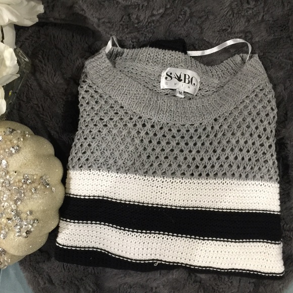 SABO SKIRT | striped sweater