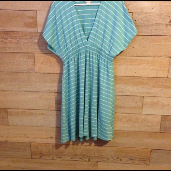 Turquoise dress