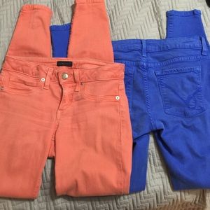 2 Bebe skinny jeans size 27