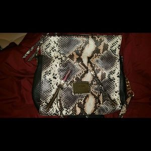 Nichole miller snake skin hand bag