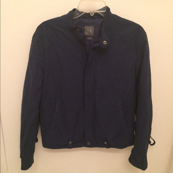 A/X Armani Exchange Men's M Moto Jacket