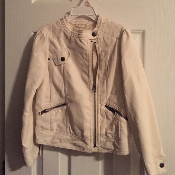 Girls Forever21 Moto leather Jacket