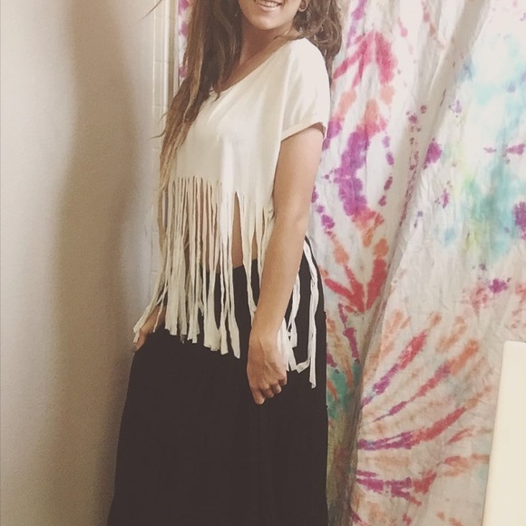 Forever 21 fringe top