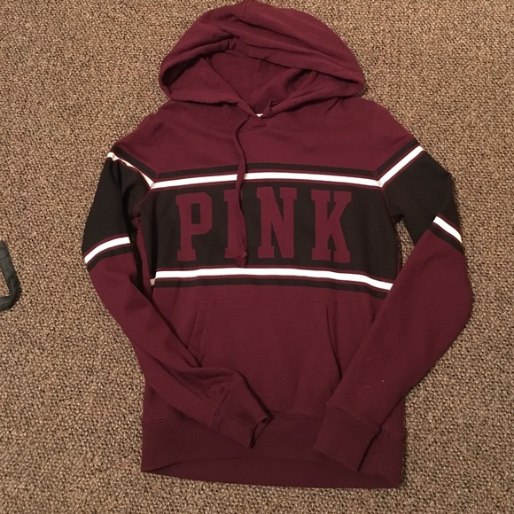 Victoria secret maroon hoodie