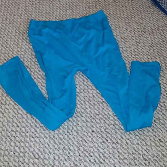 Blue and Black leggings bundle