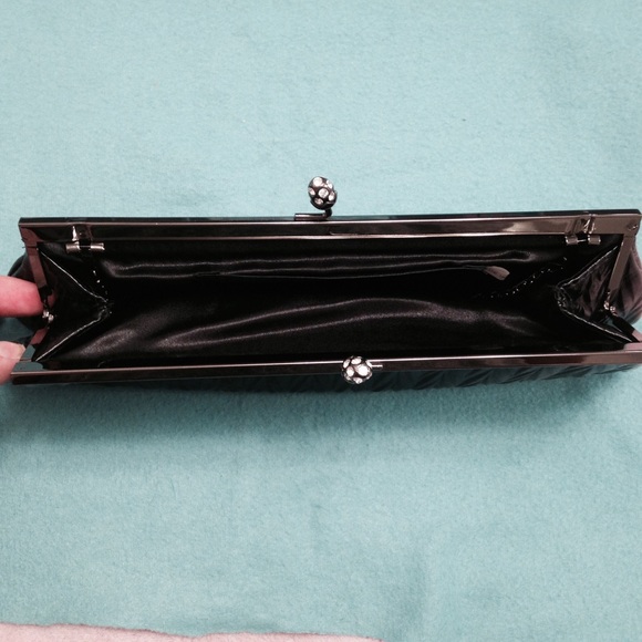 Slim Black Clutch - Picture 3 of 3