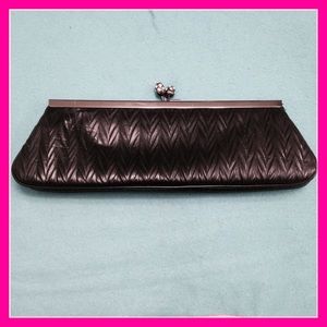 Slim Black Clutch