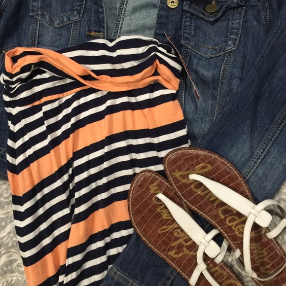 MERONA | Striped Maxi Skirt