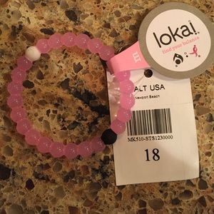 BNWT lokai bracelet (pink)