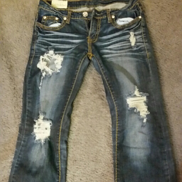 Distressed Jeans