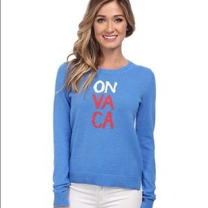 Lilly Pulitzer "On Va Ca" medium sweater