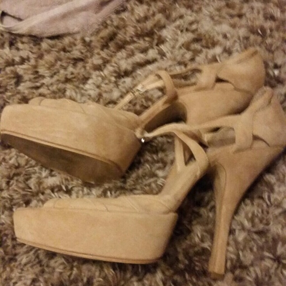 Tan 5" sexy heels