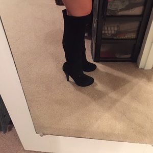 Bakers Knee High Suede Like Boots