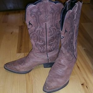 Justin cowgirl boots