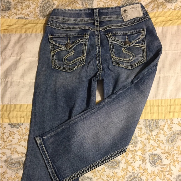 Silver Suki Surplus Capri Jeans