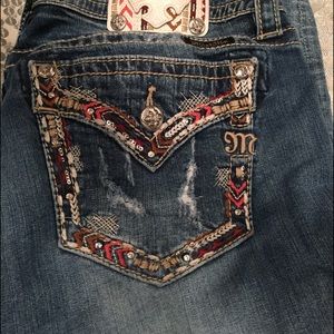 Miss Me jeans. Easy boot. 31