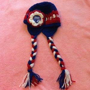 New York Giants Crochet Photography Prop Hat