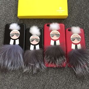 【Hold】Lafayatte fox fur iPhone 6 cases
