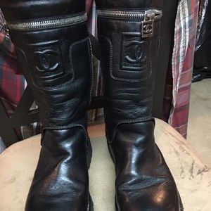 Authentic Chanel Boot