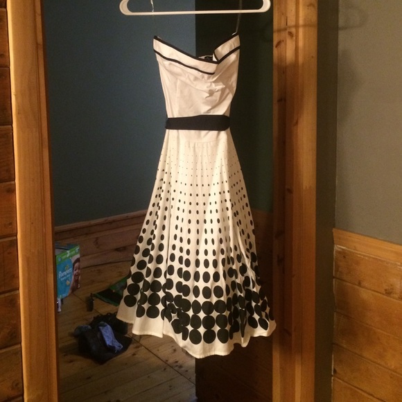 Classic strapless dress