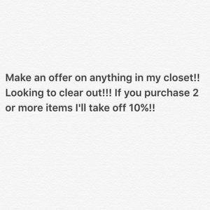 A closet full of goodies!