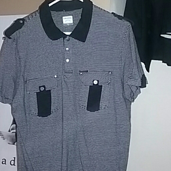 Russul Simmons Galaxy collared t shirt