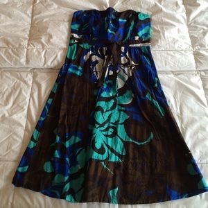 Strapless dress