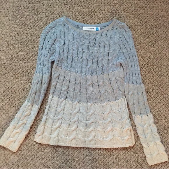 Anthropologie ombré sweater