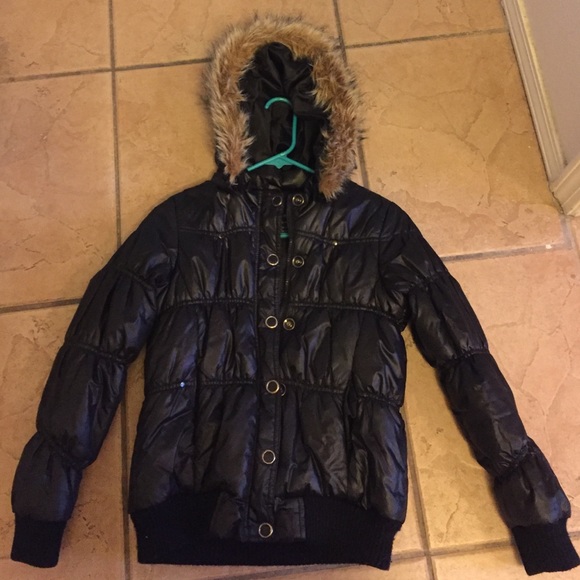 Cute gathered jacket
