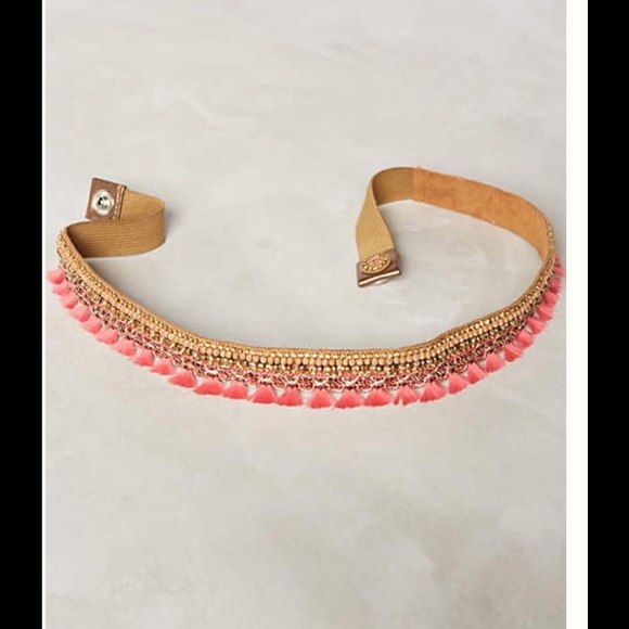 Anthropologie Accessories - {Anthropologie} Aqsa Fringe belt by Deepa Gurnani