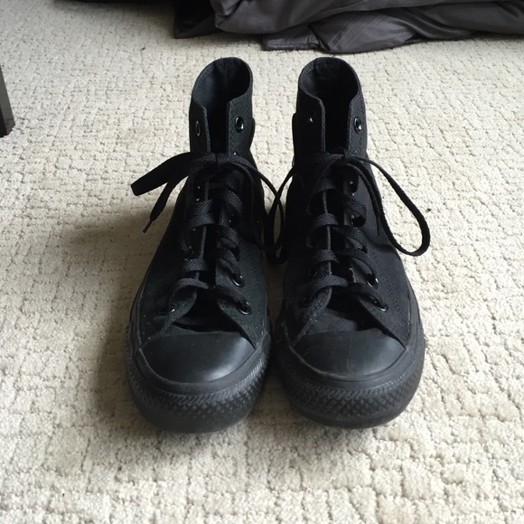 Black High Top Converse