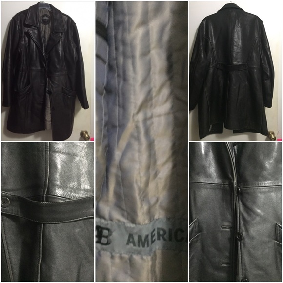 LEATHER COAT