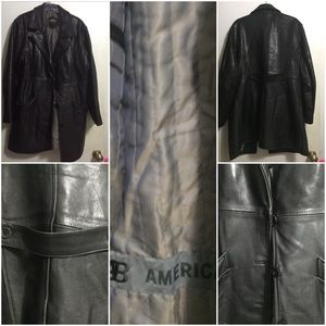 LEATHER COAT