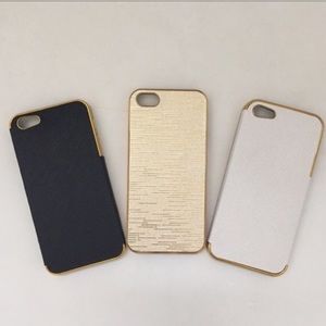 $5 Each! GOLD & WHITE iPhone 5/5S Case