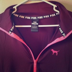 PINK Half Zip