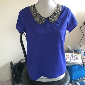 Peter Pan collar shirt