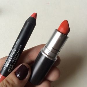 ✨FLASH SALE✨ MAC coral lip bundle