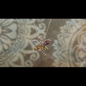 925 Sterling silver Silver Dragonfly Pendant