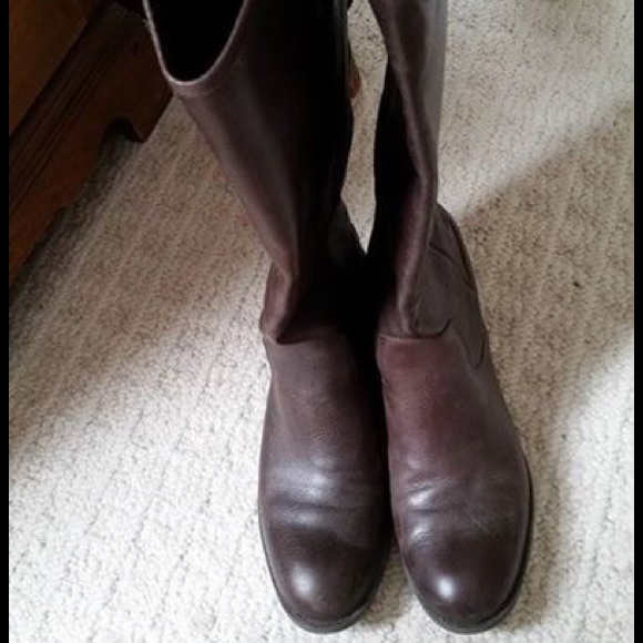 Tall riding boots!