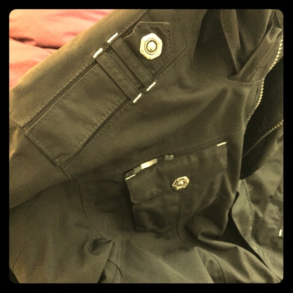 North Face women's military waterproof jacket
