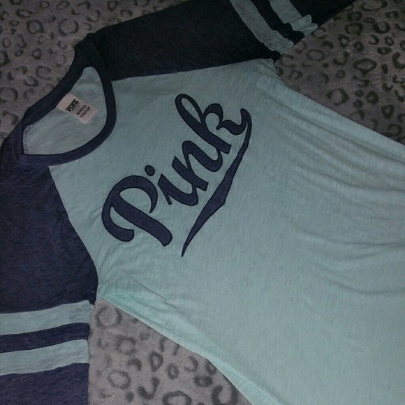 Pink baseball ahirt