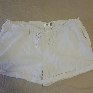 Linen shorts