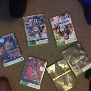 Xbox 360 games.