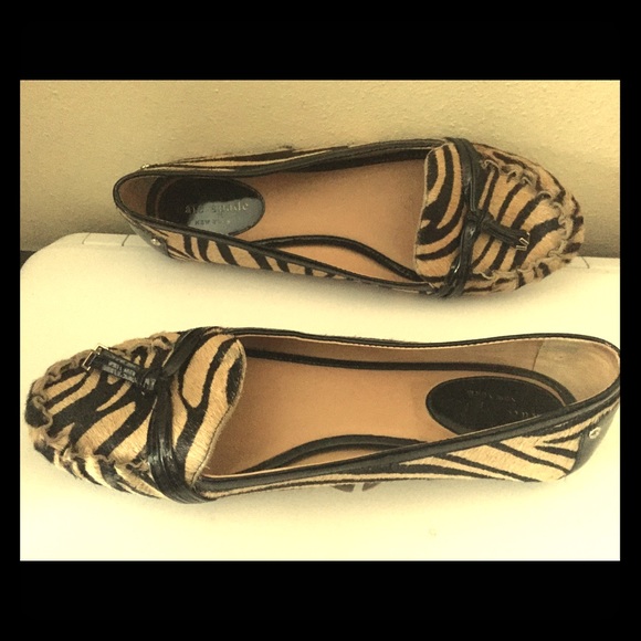 Kate Spade New York Lina Zebra Loafers