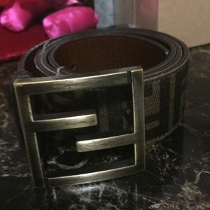 Fendi signature belt