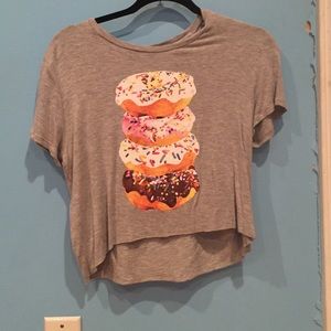 cute and comfy loose fit donut tee