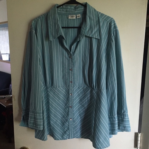 Cato Button Down Top