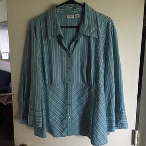 Cato Button Down Top