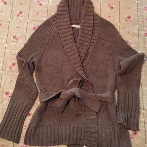 Wrap sweater